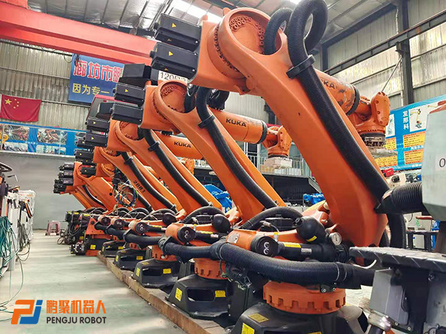 Pre Owned 210 Kg Payload Robotic Arm AC380V Power Supply Kr210 Model Drilling 3D