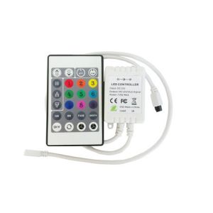 Infrared Magic Color IR Controller For LED Lights , 12V 24 Key LED Controller