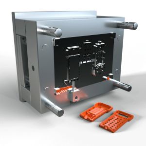 Precision Plastic Injection Moulding PVC Molding For Controller Plastic