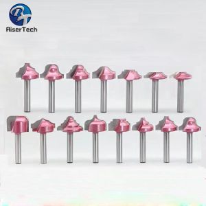6mm Shank Dia Tungsten Cobalt Alloy End Mill Cutter Wooden Router Bits OEM
