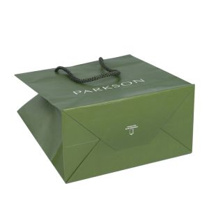 Odorless Biodegradable Paper Gift Bags With Twisted Handles