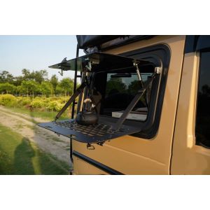 Black Overland Camper Gullwing Window For G-CLASS W463