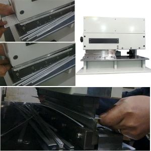 China V Groove PCB Depanelizer Pre Scoring PCB Separator V-Groove PCB Depaneling on sale
