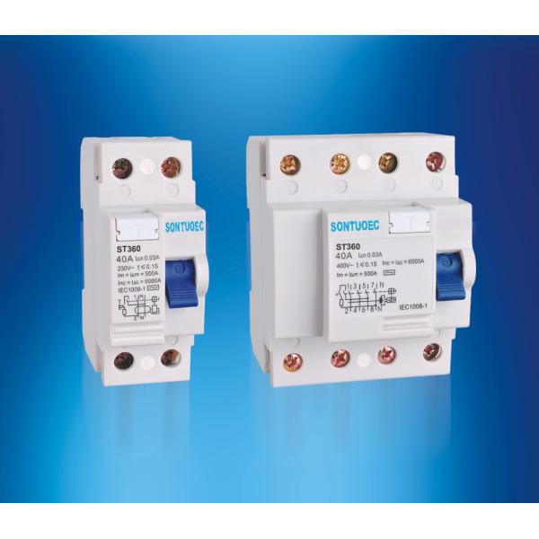 Buy IEC 61008 Sontuoec 4 Pole RCCB Circuit Breaker at wholesale prices