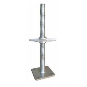 Scaffolding Components Adjustable Screw Jack with Casted Nut / Scaffold