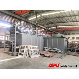 API Standard Drilling Mud Fluids Storage Tank 40m³