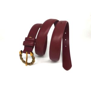 Adjustable 25mm Women's Fashion Leather Belts For Jeans