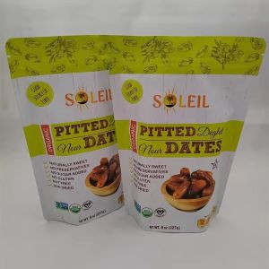 New Printed Moisture Proof Stand Up Pouch Plastic Packaging Stand Up Zipper