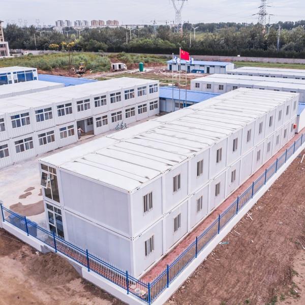 Buy Zontop 20ft 40ft Luxury Modern Steel Portable Stackable 3 Bedroom 2 Storey Honduras Low Cost Prefab  Container House at wholesale prices