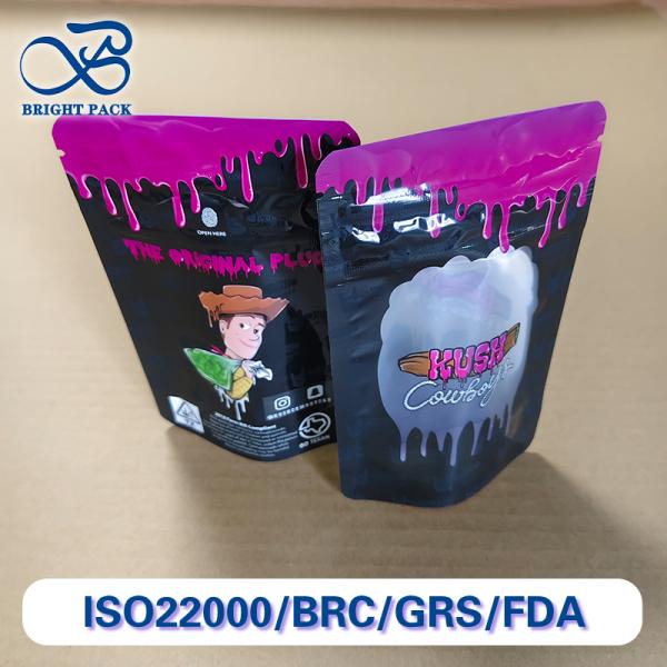 High-Definition Printing Customizable Graphics Child Resistant Bags With Visible