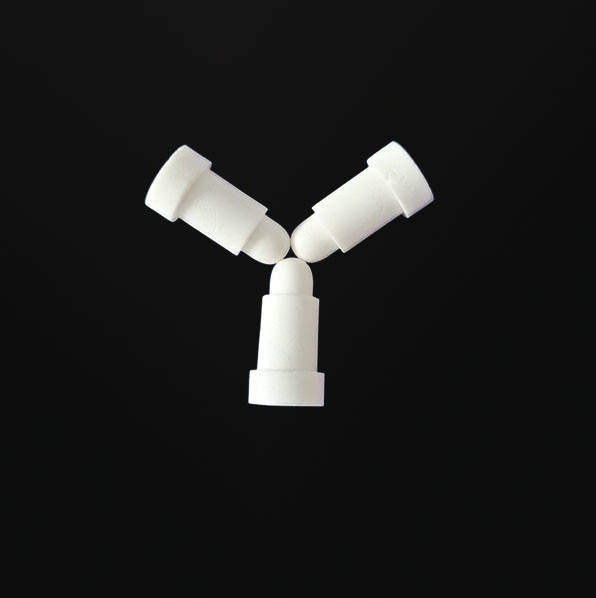 Buy Corrosion resistant alumina positioning pin custom ceramics at wholesale prices