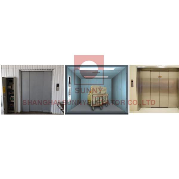 Buy VVVF Painted Steel Cargo Elevator For Carrying Freight Drive VVVF Elevator Control System at wholesale prices
