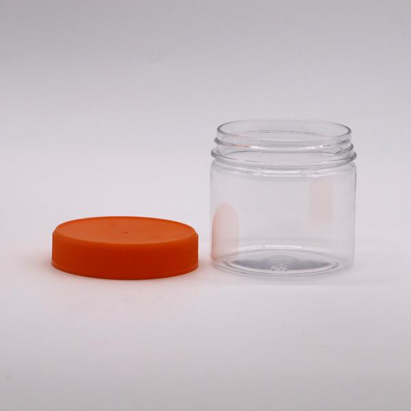 Convenient Wide-Mouth PET Plastic Containers for Storing Slime and Beauty Products