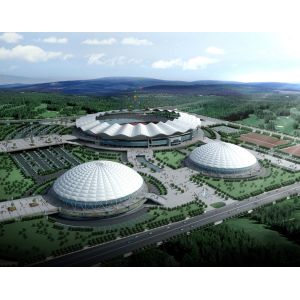 Q355 Q345 Steel Structure Public Buildings Prefab Hotel Construction