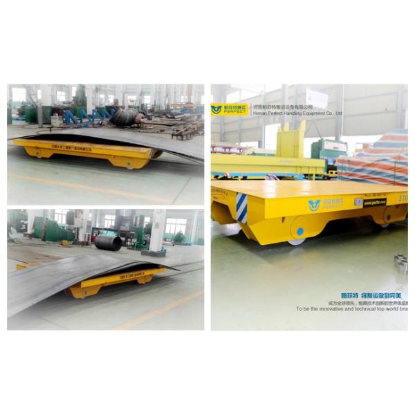 Material Rail Transfer Cart Towed Type Railroad Heavy Transporter Cross the Bay