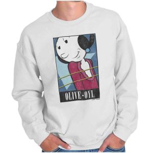 Custom Plain Crew Neck Sweatshirt Unisex Round Lined