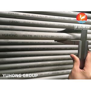 Quality ASME SA213 TP316L Seamless Stainless Steel Tube BWG 20 0.89mm For Drycooler for sale