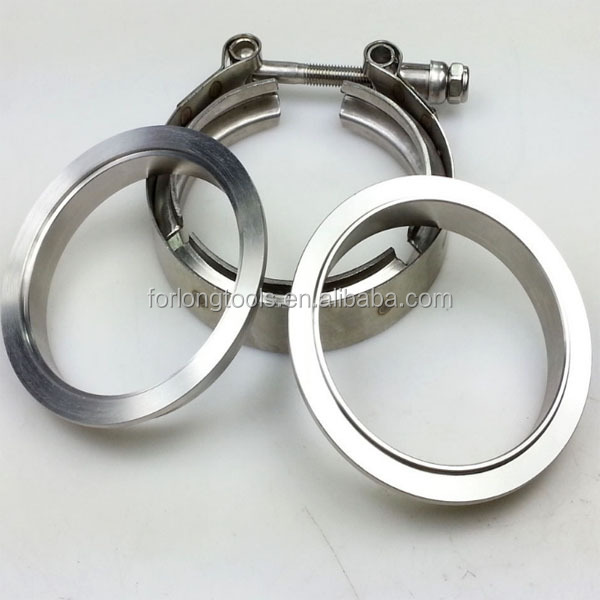 Stainless Steel V-Band Clamps Standard OE NO. for Temperature Applications 1.5" 1.75" 2" 2.5" 3" 3.5" 3.75" 4" 4.5" 5" 6