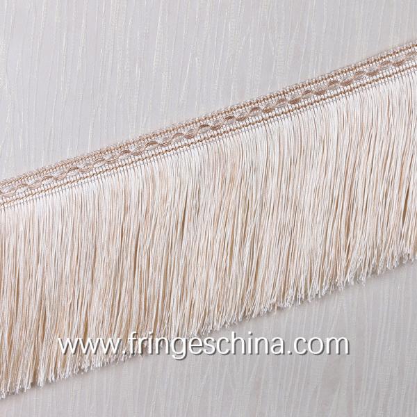 Latest decorative OEM custom design tassel fringe for curtain cushion trimmings