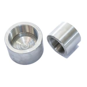 6 Inch Stainless Steel Threaded Cap Pipe Fitting Hot Galvanized