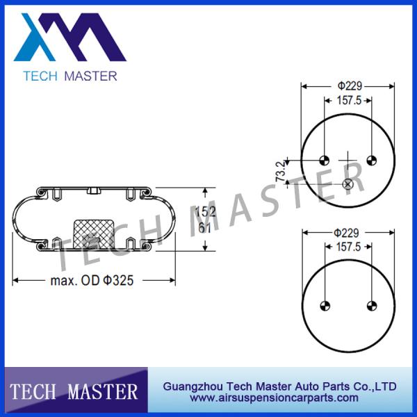 Buy Air spring single convoluted Truck firestone: W01-358-7009 at wholesale prices