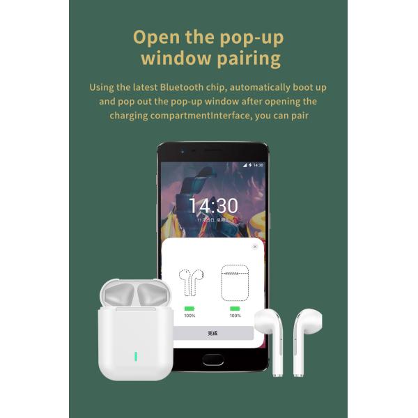 OEM TWS Waterproof IPX4 Waterproof Wireless Earbuds For Sport