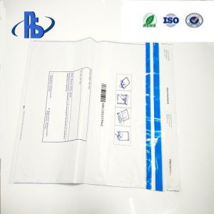 Moisture Proof Tamper Evident Security Bags Transparent / Opaque White Optional