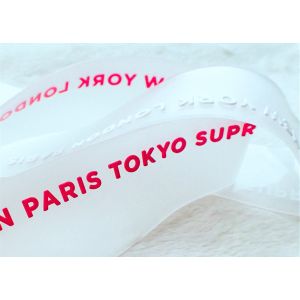 3D Micro Injection Custom PVC Patches Transparent For Head Wear