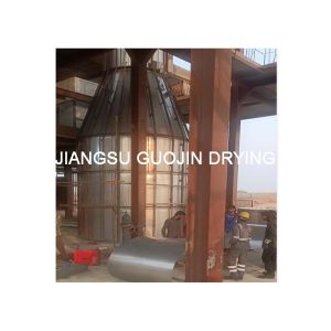 PLC Pressure Spray Dryer Granulator Customized For Dyestuff