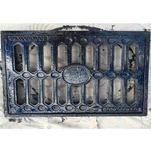 Square Type Cast Iron Trench Drain Grates Metal Door Grate Anti Frozen