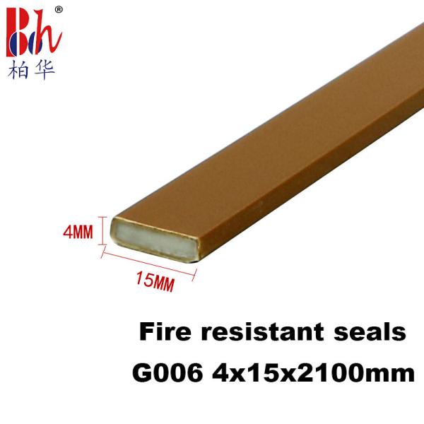 Buy Hard PVC Shell Heat Resistant Seal Fireproof Intumescent Sealing at wholesale prices
