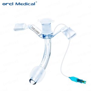 Sterilized PVC Cuff Tracheostomy Tube With Inner Cannula Tracheostomy Tube