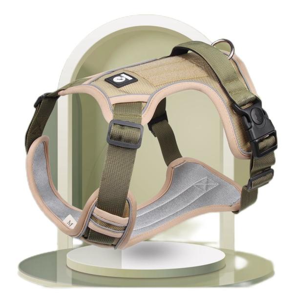 Buy Reflective Dog Oxford Adjustable Straps Harness Vests For Safe Walking at wholesale prices