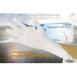 Powder/powder free Latex Examination Medical Gloves Latex Surgical Examination