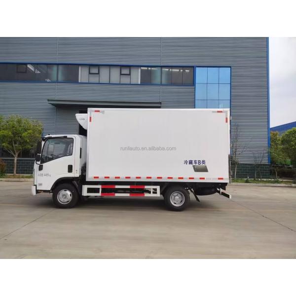 Factory ISUZU KV100 4*2 120HP Diesel Refrigerated Truck Freezer Truck Refrigerated Container Truck