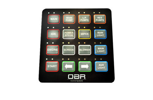 Buy Embossed Tactile Push Button Membrane Switch with Graphic Overlay at wholesale prices