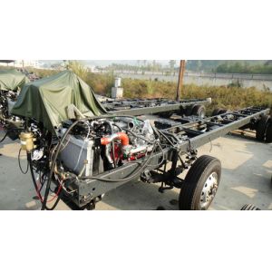 LHD/RHD Dongfeng 12m EUROIV front CUMMINS Engine bus chasiss