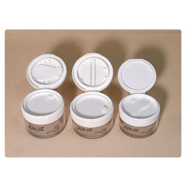 PET Flip-top Cosmetic Containers Skin Care Cream Jars 100g 120g 150g 200g 250g Cotton Pad Jar Sets