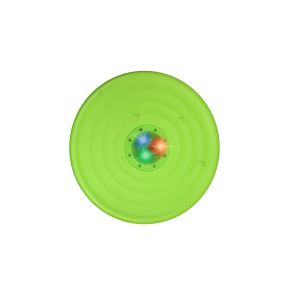 EVA Material Stuffed Pet Toys Starry Sky Sound And Light Frisbee Pet Training