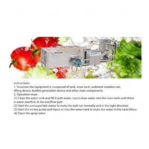 SUS 304 Stainless Steel Ginger Semi Auto Washing Machine With Ce Certificate