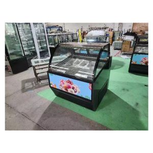 Ice Cream Shops / Convenience Stores Use Commercial Stainless Steel Glass Ice