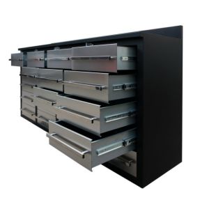 Professional Cold Rolled Steel Workshop Tool Cabinet with Customizable Trolley