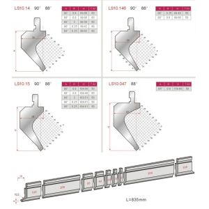 42CrMo Press Brake Punch Metal Mold Maker Gooseneck Punch HRC49