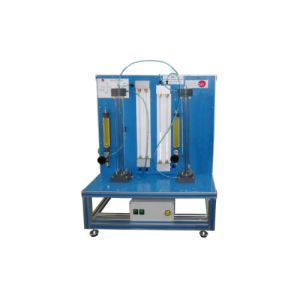 Fixed and Fluidised Bed Unit Educational Equipment Fluids Engineering Training