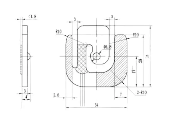High-Performance 50kg Half-Bridge Load Cell for Body Scales - Xg