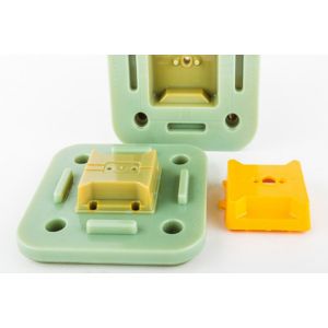 Quality PET PVC Cast Plastic Parts Bottle Caps Customization Anodizing Finished for sale