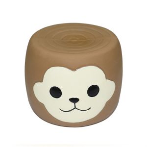 Natural Latex Pet Toys High Temperature Resistant , Green Squeaky Dog Ball