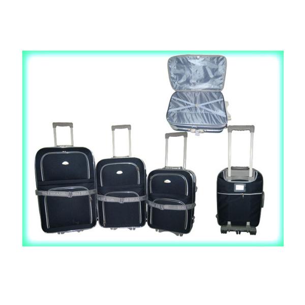 Buy 4 Piece EVA 8 Wheel Trolley Suitcase Set 170T Silk Lining With Match Color Zippers at wholesale prices