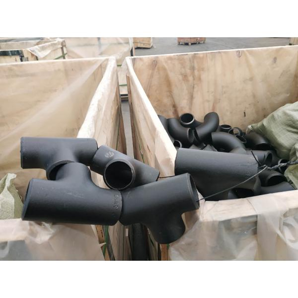 45D 90D 180D Straight Stainless Steel Pipe Tee Butt Weld SS304L SS316L STD SCH40