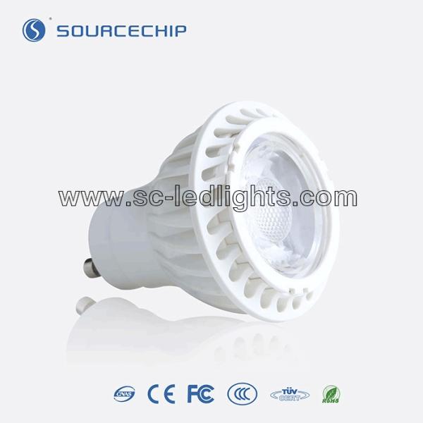 Indoor COB 5w led spotlight gu10 led lamp manufacturers